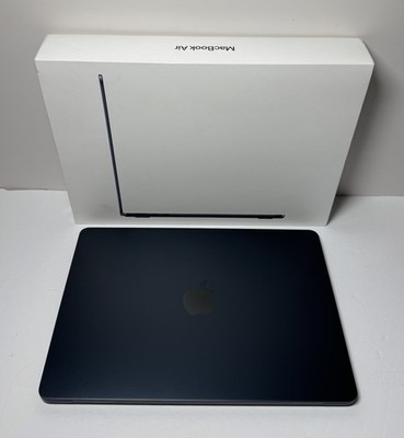 Apple MacBook Air 2022 13" 256GB SSD M2 8GB RAM A2681 Midnight -100% batt #7