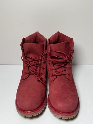 Timberland A1JGJ  Red Waterproof Women's Size 9.5 Boots -New #2