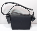 Salvatore Ferragamo Combo Bag Enamel Cross Body Bag In Black Leather used