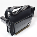 Salvatore Ferragamo Combo Bag Enamel Cross Body Bag In Black Leather in Boston