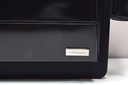 Salvatore Ferragamo Combo Bag Enamel Cross Body Bag In Black Leather – photo-1