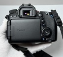Canon EOS 70D 20.2MP Digital SLR Camera - Black (Body Only) w bag/charger/batt used