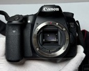 Canon EOS 70D 20.2MP Digital SLR Camera - Black (Body Only) w bag/charger/batt cost
