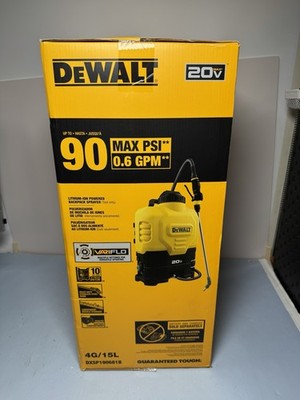 New - DEWALT Lithium-Ion Battery Backpack Sprayer DXSP190681B-Tool only #1