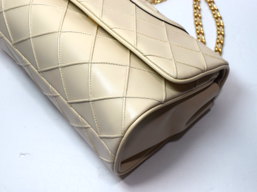 Tory Burch New Cream Soft Fleming Convertible Shoulder Bag #3