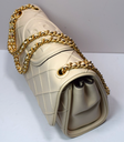 Tory Burch New Cream Soft Fleming Convertible Shoulder Bag with delivery