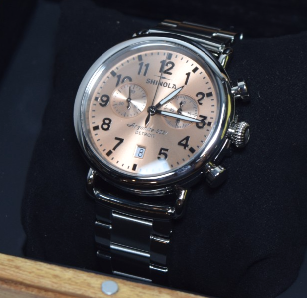 Shinola Runwell Chrono Copper Dial 41mm Men's Watch #1