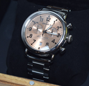 Shinola Runwell Chrono Copper Dial 41mm Men's Watch used