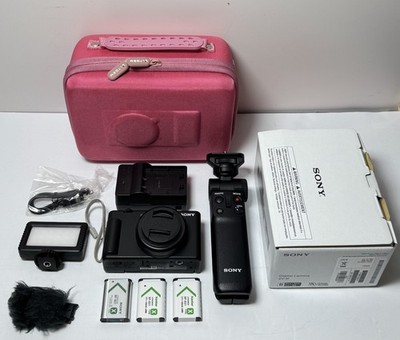 Sony ZV-1F 20.1MP 4K Vlogging Compact Digital Camera Livestream Black bundle #5