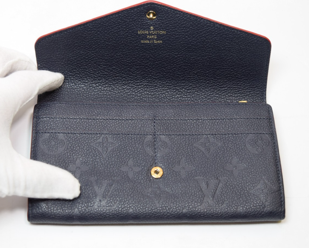 Louis Vuitton Portefeuille Sarah M62125  Wallet #11