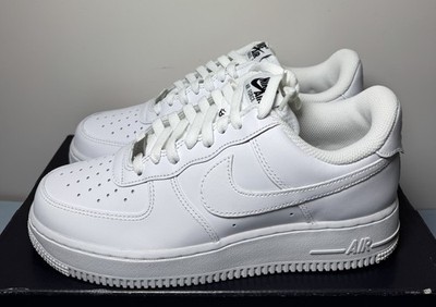 NIKE Air Force 1 '07 FlyEase US Men's 7 /WMN 8.5 Triple White FD1146-100-New #2