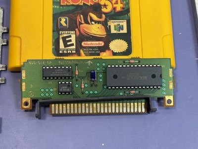 Donkey Kong 64 (Nintendo 64 1999) Yellow Cartridge CIB + Expansion Pack Complete #5