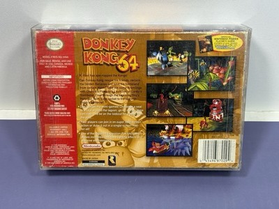 Donkey Kong 64 (Nintendo 64 1999) Yellow Cartridge CIB + Expansion Pack Complete #7