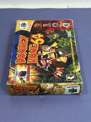 Donkey Kong 64 (Nintendo 64 1999) Yellow Cartridge CIB + Expansion Pack Complete #8