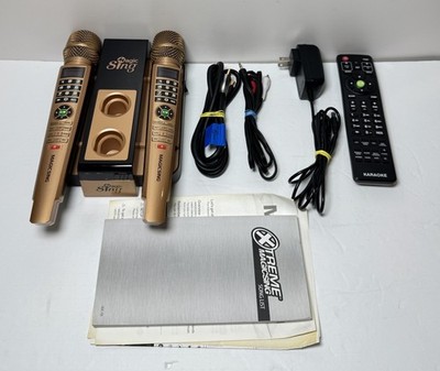 MAGIC SING Karaoke E5+ with 2 Wireless Mic -great #4