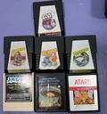 Atari 2600 "Vader" Console with  7 Games, single Joystick & Paddle cost