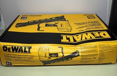 DEWALT DWF83PL 21 Degree Plastic Round Head Framing Nailer Pneumatic -New #2