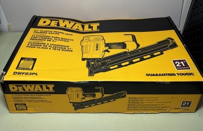 DEWALT DWF83PL 21 Degree Plastic Round Head Framing Nailer Pneumatic -New #4