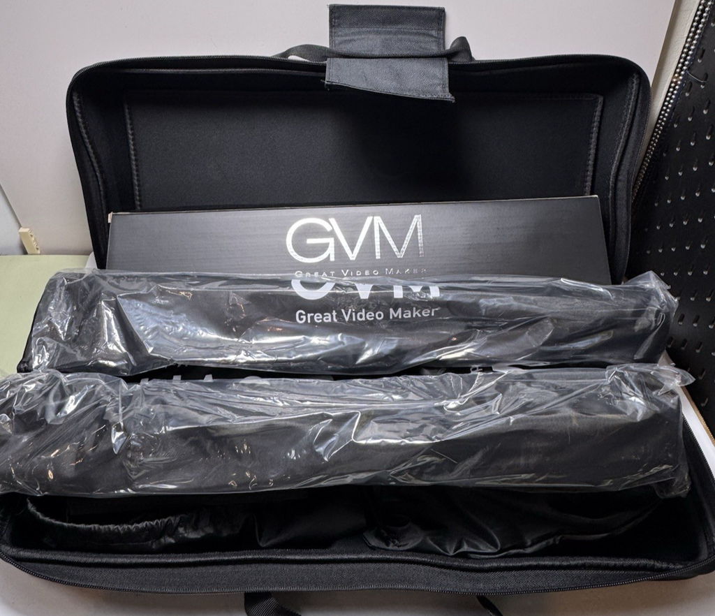 GVM 800D-RGB LED Light Panel (2-Light Kit) -UNUSED #5