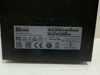 Seagate 4TB Game Drive for Xbox SRD0LF0 LED Black Tested And Works #2