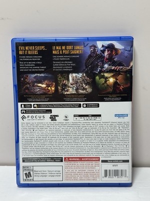 Evil West PlayStation 5 PS5 Action Shooter Vampire Hunting Game #1