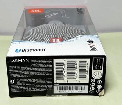 JBL Clip 3 Gray Portable Bluetooth Speaker -Brand New #2