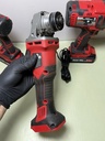 Bauer 20V Brushless Tool Lot 3/8" & 1/2" Impact Wrench, Grinder, 2 Batts/Charger with delivery