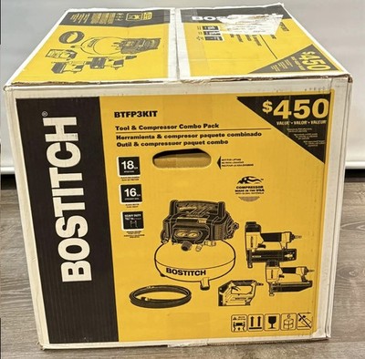 Bostitch 3-Tool/compressor Combo Kit - BRAND NEW - FREE SHIPPING!! #1