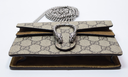 Gucci Dionysus GG Supreme Super Mini Bag Beige Canvas used