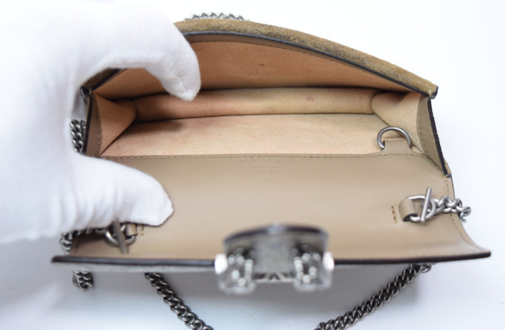 Gucci Dionysus GG Supreme Super Mini Bag Beige Canvas #10