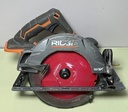 RIDGID R8652 18V Cordless Circular Saw With 18V 4.0 Ah Ridgid Battery used