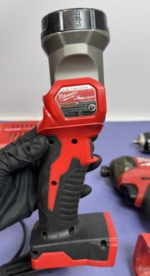 Milwaukee M18 3601-20, 2760-20, Drill/Impact Set W/ Batt Charger Flashlight FUEL #3