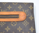 Louis Vuitton Monogram Briefcase Document Folding Portfolio Clutch Envelope cost