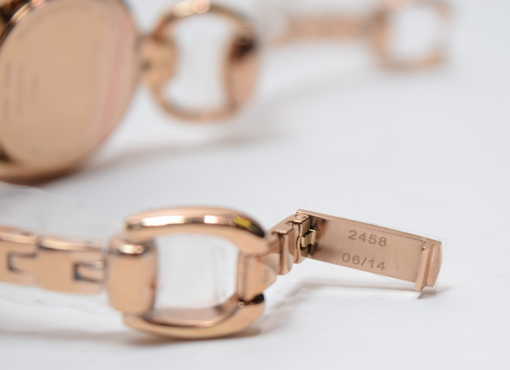 Gucci Horsebit Black Dial Rose Gold Women's Watch YA139507 - Brand New with box #8