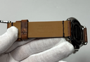 Shinola The Runwell 41mm Silver Steel Case Blue Dial Brown Leather Band in Boston, MA