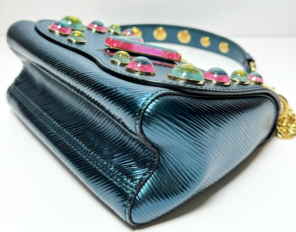 Louis Vuitton Twist Epi Leather w Flower Cabochons PM SR0128 - Excellent condit #7