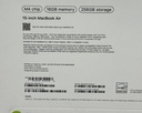 Apple MacBook Air 2025 15" M4 Chip 16GB RAM 256GB SSD Silver MW1G3LL/A -New price