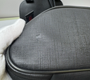 GUCCI 495563 GG Supreme Canvas Backpack Black Leather Trim Men's Bag – photo-3