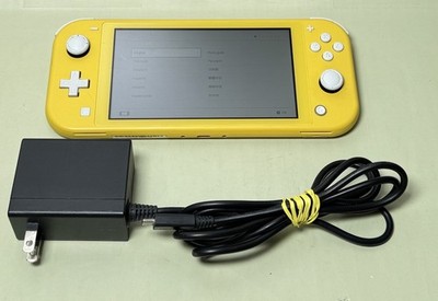 Nintendo Switch Lite Handheld Game Console Yellow HDH-001 w/cahrger #3