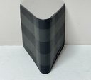 Burberry Men's Charcoal Check Bifold Wallet -New cost