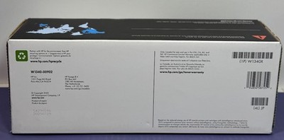 HP 134X Black High-yield Toner Cartridge for HP Printers W1340X #1