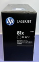 HP 81X High Yield Black Original LaserJet Toner Cartridge CF281X used