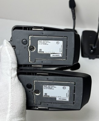 Shure MXW8 Z10 Microflex Wireless Desktop Base Microphones Set of 4 1920-1930MHz #6