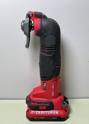 Craftsman CMCE500 V20 Variable Speed Oscillating Multi Tool+ Charger+2.0ah batt #1
