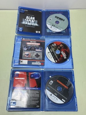 PS5 Game Lot Hitman III + COD Modern Warfare III + Alan Wake II Deluxe #2