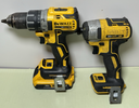 DeWalt 20V MAX XR Brushless Drill DCD791 & Impact Driver DCF887 w/Charger+Batter used