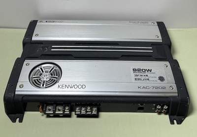 Kenwood KAC-7202 2-Channel Car Amp Tested Working #3
