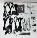 NZXT H7 Flow Case Accessories Kit Cables Screws SATA Brackets Zip Ties PSU Parts used