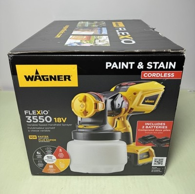 Wagner Flexio 3550 18V Cordless Handheld Paint and Stain Sprayer, 2428336 #1
