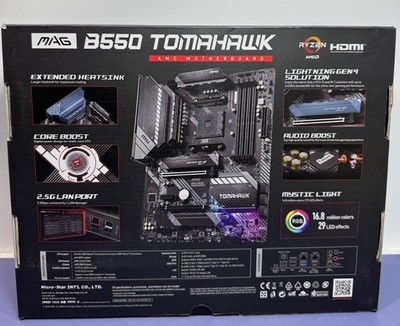 MSI MAG B550 TOMAHAWK ATX Motherboard AM4 Socket RGB LED #5